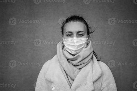 A picture of a girl in a mask. isolated Covid-19 pandemic. 14942809 Stock Photo at Vecteezy