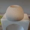 Bowl Plaster Mold in Vertical Stripes Shape for Slip Casting, Casting ...