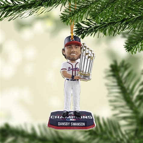 DANSBY SWANSON Atlanta Braves World Series 2021 Champions Ornament - Q ...