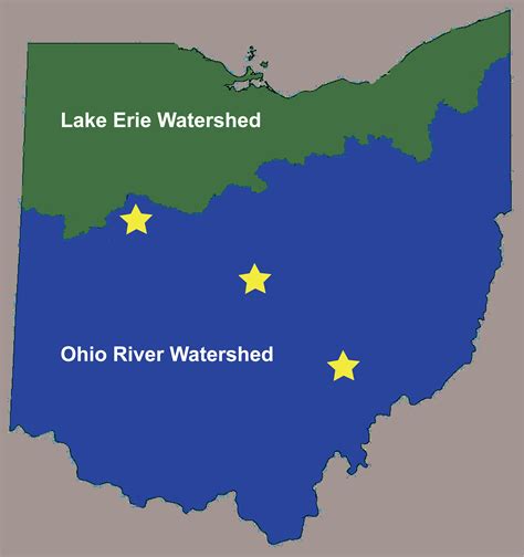 ohio map | Streams, Rivers, and Estuaries (STRIVE) Lab