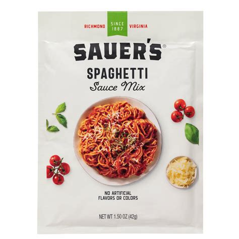 Spaghetti Sauce Mix – Sauer Brands