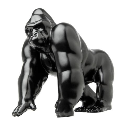 Black Gorilla King Hood Ornament » 75 Chrome Shop