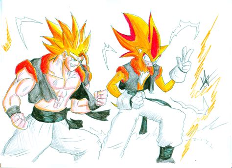 Fusion Crossover - Gogeta and Shadic by kaiserkleylson on DeviantArt