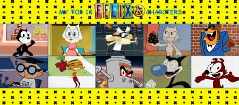 My Top 10 Felix The Cat Characters Meme!! by FelixToonimeFanX360 on DeviantArt