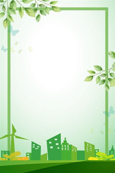 Green Fresh World Environment Day Poster Background | World environment day posters, World ...