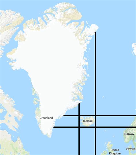 Greenland Is Farther East, West, North, And South Than Iceland ...