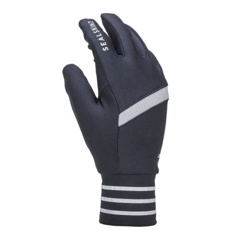 Seal Skinz Solo Reflective Glove Medium Black/Grey Gloves | eBay