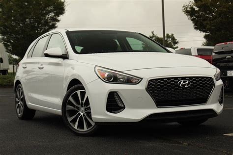 2019 Hyundai Elantra Gt 36758 Miles Ceramic White