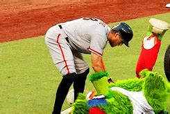 Phillie phanatic baseball mlb GIF - Find on GIFER