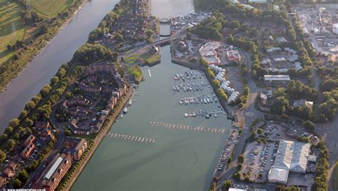 Preston Marina aerial photo | aerial photographs of Great Britain by Jonathan C.K. Webb