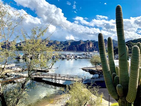 Beautiful afternoon at saguaro lake. : r/arizona