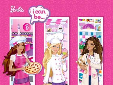 Barbie I Can Be App & Games Teach Role Model Careers to Girls