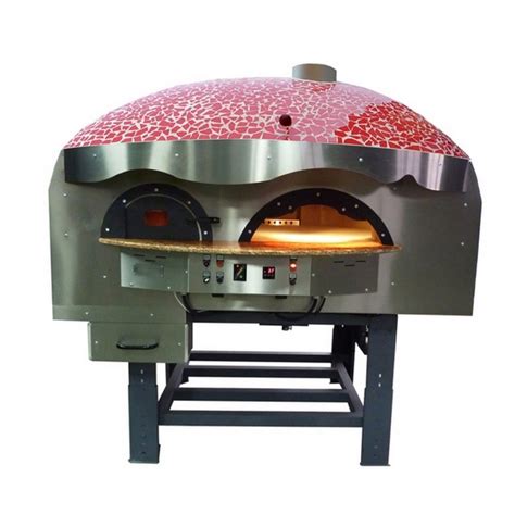 Dual Fuel Wood Gas Pizza Oven MIX120RK | Rotating Pizza Ovens UK