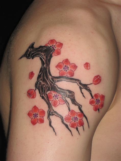 Cherry Blossom Tattoos Designs, Ideas and Meaning | Tattoos For You