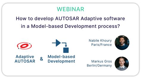 Webinar - How to develop AUTOSAR Adaptive software in a Model-based Development process?