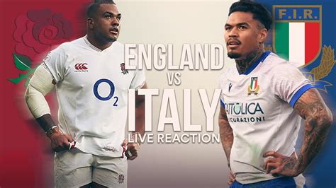 England vs Italy | Live Reaction | Six Nations 2021 | RugbyPass Fan Zone - YouTube