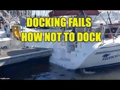 Docking fails how not to dock and why – Artofit