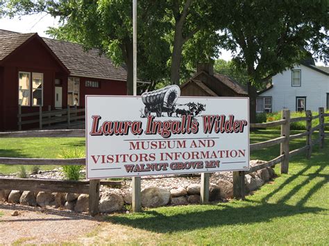 The Bookwyrm's Hoard: Literary Locations: The Laura Ingalls Wilder Museum in Walnut Grove, MN