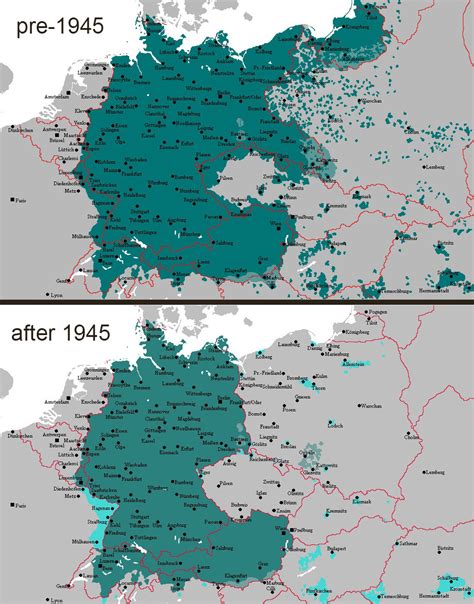 Map of Standard German prevalence - Duolingo