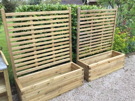 Pair of Patio Planters with Trellis. NEW | in Tarporley, Cheshire | Gumtree