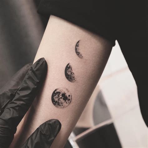 30 Awesome Moon Phases Tattoo Ideas for Men & Women in 2023