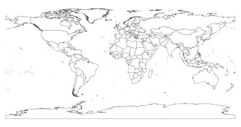 Carte Vierge De La France Dans Le Monde | Le Carte