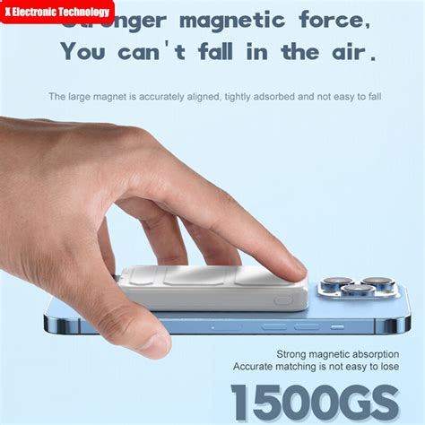 Wireless Magnetic Power Bank With Stand - Kitchenware Crew