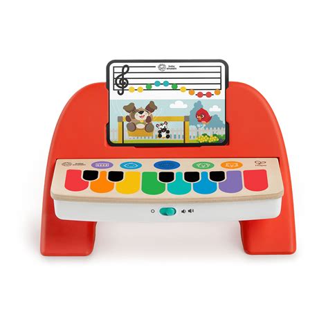 Snapklik.com : Baby Einstein Cals First Melodies Magic Touch Wooden Piano Musical Baby Toy