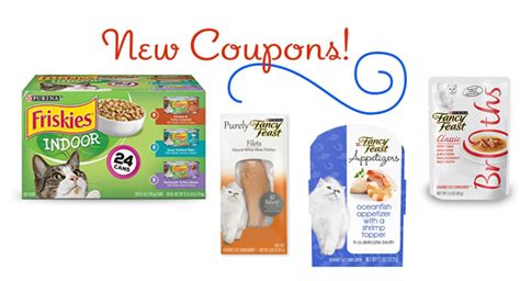 Printable Coupons: Save $6.00 on Friskies and Fancy Feast Cat Food