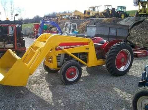 32: NICE MASSEY FERGUSON 135 UTILITY TRACTOR W/LOADER - Dec 06, 2007 ...