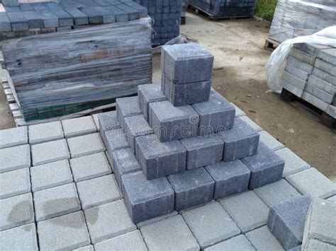 Stone Pyramid. Paving Stones. Bricks Stock Image - Image of pyramid, paving: 159226853