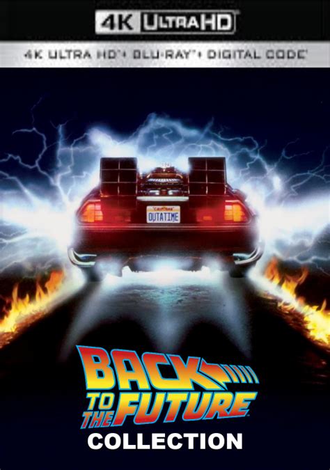 Back to the Future 4k - Plex Collection Posters