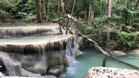 Highlights of Gorgeous Erawan Waterfall all 7 Levels - national park ...