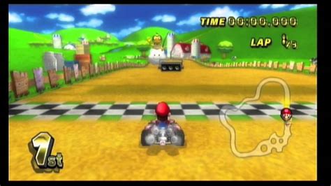 Mario Kart Wii - 50cc Mushroom Cup - YouTube