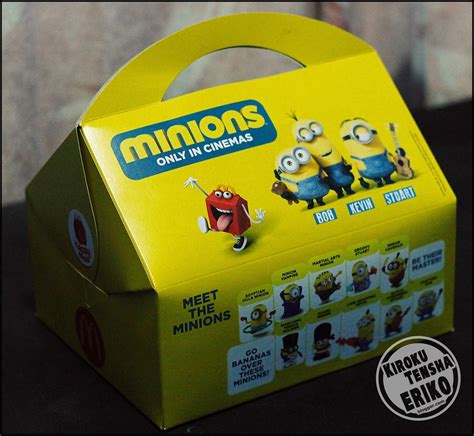 Kiroku Tensha Eriko: #EffTheWin - The Minions are back in McDonald's Happy Meal (See the 10 of ...