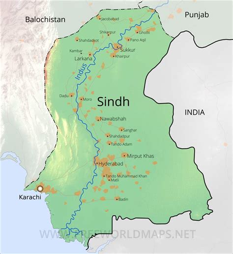 Sindh Maps