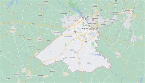 Cities and Towns in Richmond County, Georgia – Countryaah.com