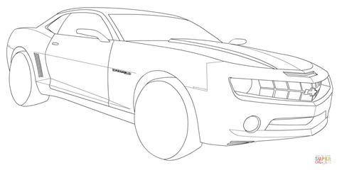 Chevrolet Camaro coloring page | Free Printable Coloring Pages