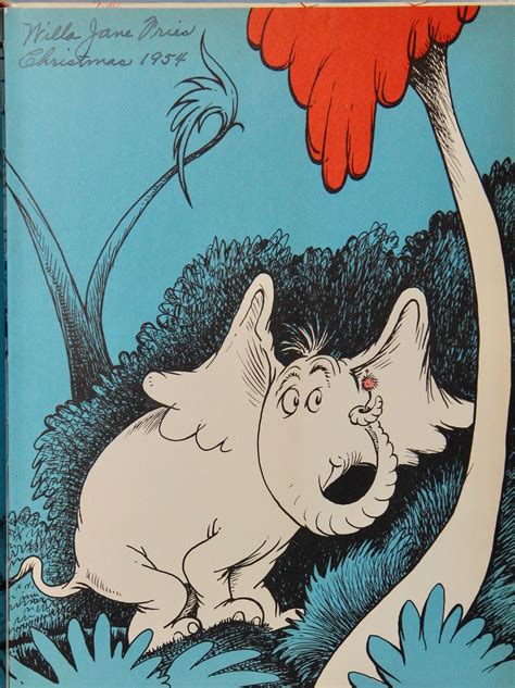 BIBLIO | Horton Hears A Who! (First Edition, First Issue) by Seuss, Dr ...