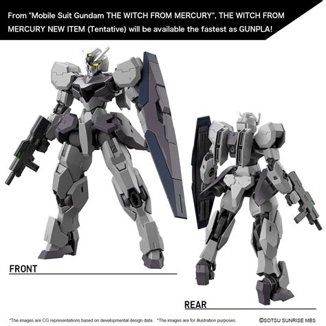 Mobile Suit Gundam: The Witch from Mercury Gundam Tentative High Grade 1:144 Scale Model Kit