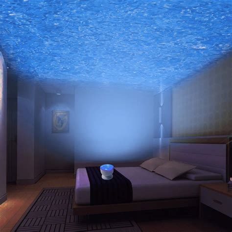 Ocean Night Light Projector w/ Built-in Speaker | Ocean night lights ...