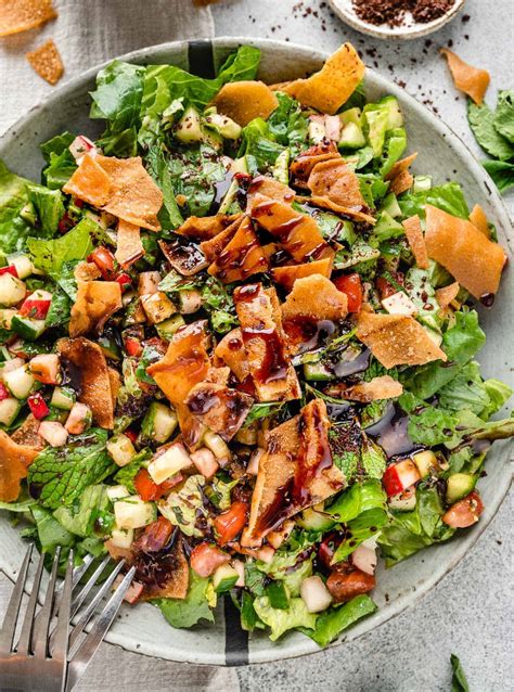 Fattoush Salad Recipe - Chefjar