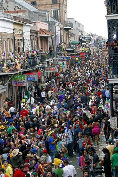 Mardi Gras in New Orleans. Bourbon Street March 2014 | New orleans ...