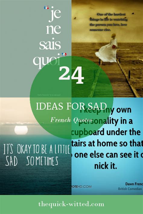 24 Ideas for Sad French Quotes - Home, Family, Style and Art Ideas