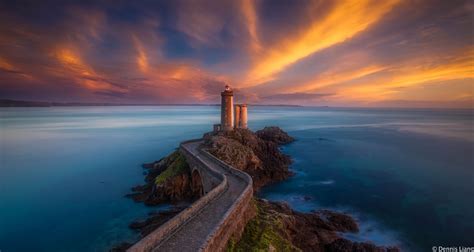 Phare du Petit Minou | Sunset pictures, Lighthouse, Landscape