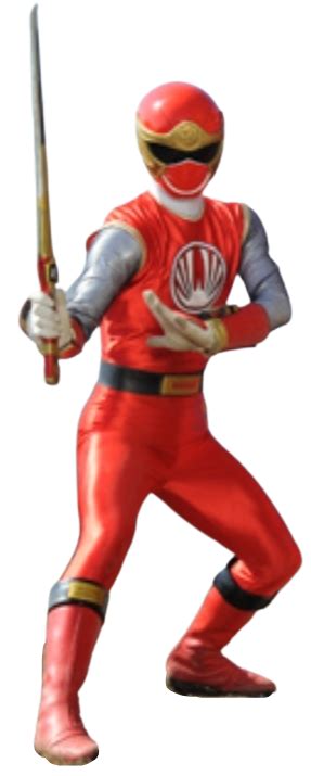 Ninja Storm Red Ranger Render by ZettStuff on DeviantArt