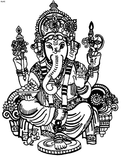 Lord Ganesha - Drawing Skill