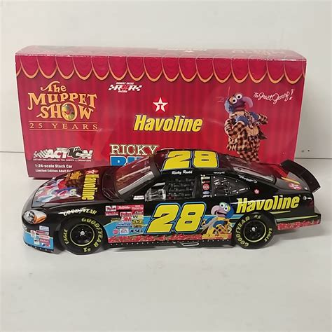 ..2002 Ricky Rudd 1/24th Havoline "Muppets" c/w car