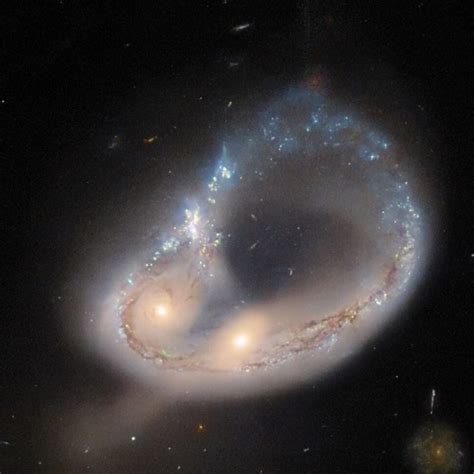 Hubble captures galaxy collision! | Curious Times