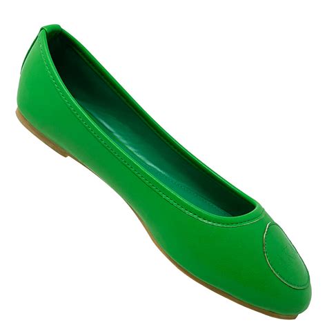 Green AKA Ballet Flats - RealGreek.com